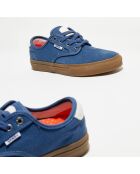 Sneakers en Toile & Velours de Cuir Chima Ferguson Pro bleues